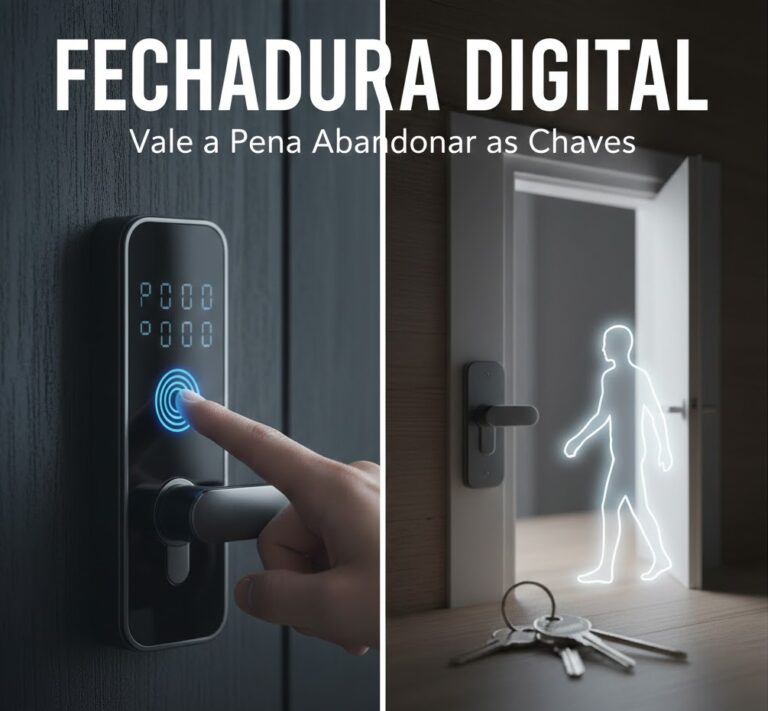 Fechadura Digital: Vale a Pena Abandonar as Chaves