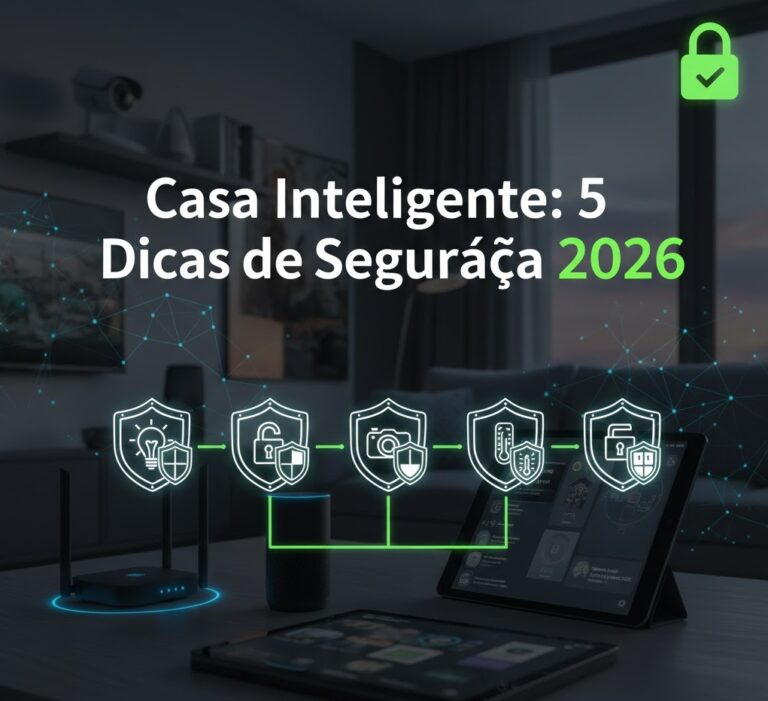 Casa Inteligente: 5 Dicas de Segurança 2026