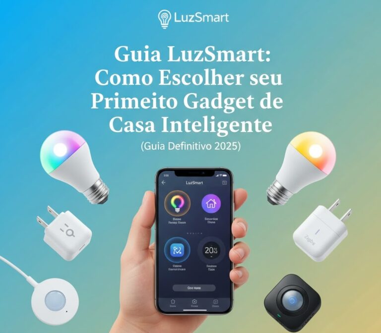 Guia LuzSmart: Como Escolher seu Primeiro Gadget de Casa Inteligente